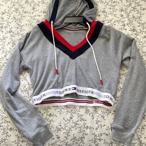 Tommy Hilfiger Varsity Crop Sweater